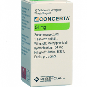 Concerta 54mg  Methylphenidate